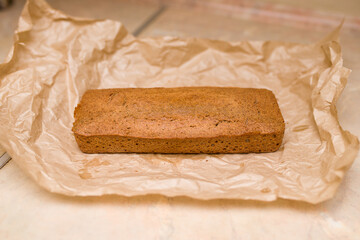 Homemade bread. Buckwheat bread with your own hands. DIY bread.