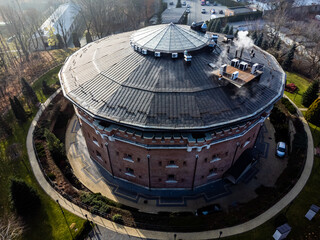 Old fortress circle castle architecture tower