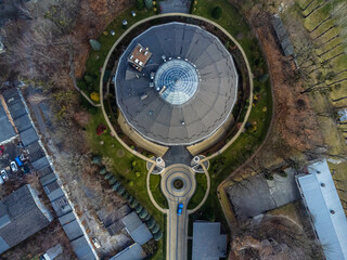 Old fortress circle castle architecture tower