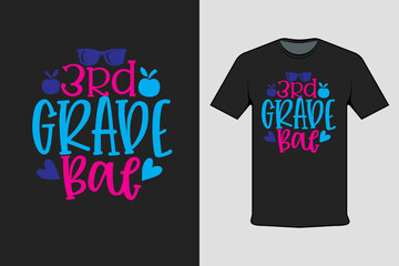 3rd Grade Bal T-shirt Printing Design