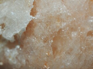 Abstract Macro Shot of Salt Rock