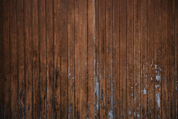 Old distressed wooden gate