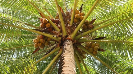 coconut palm tree