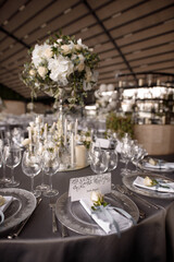 restaurant and wedding decoration