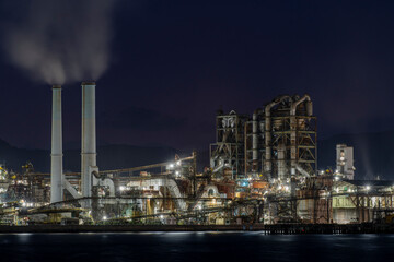 [山口県]周南市の工場夜景