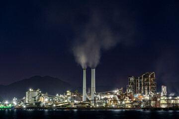 [山口県]周南市の工場夜景