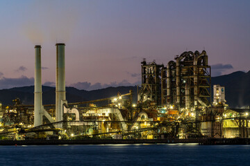 [山口県]周南市の工場夜景