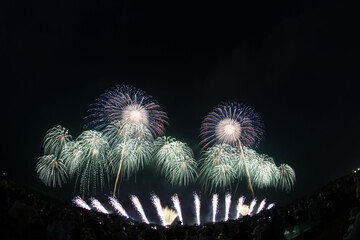 Akagawa Fireworks Festival in Japan