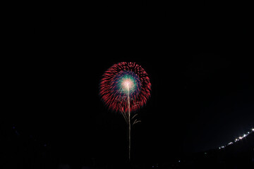 Akagawa Fireworks Festival in Japan