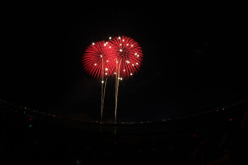 Nagaoka Fireworks Festival in Japan