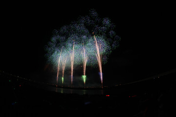 Nagaoka Fireworks Festival in Japan