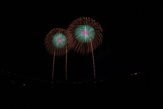 Nagaoka Fireworks Festival in Japan