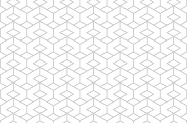 The geometric pattern with lines. Seamless vector background. White and gray texture. Graphic modern pattern. Simple lattice graphic design.