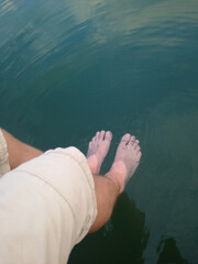 F&uuml;&szlig;e und Wasser