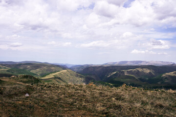 mountains nature clouds landscape fresh air travel