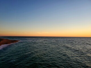 Obraz premium sunset over the sea