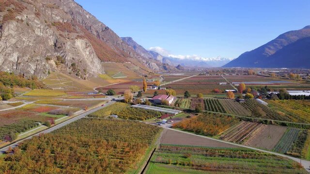Valais Wine Region Switzerland's Largest Vineyard and Wine Production Area