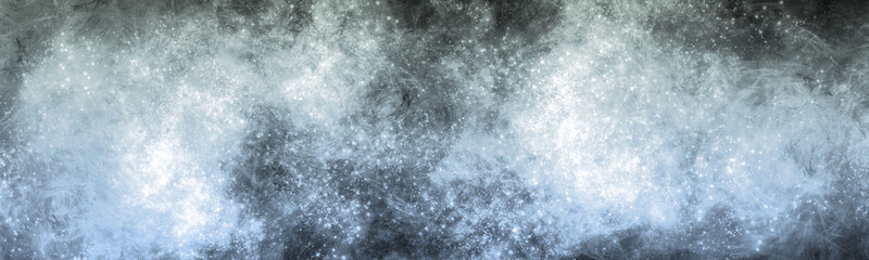 abstract space, colorful nebula, stars and sky