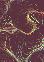 Abstract Perlin Noise Geometric Pattern generative computational art illustration