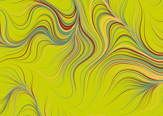 Abstract Perlin Noise Geometric Pattern generative computational art illustration