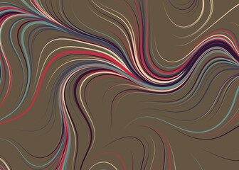 Abstract Perlin Noise Geometric Pattern generative computational art illustration