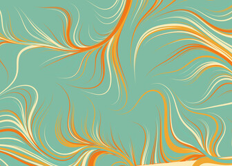 Abstract Perlin Noise Geometric Pattern generative computational art illustration
