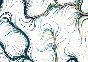 Fototapeta premium Abstract Perlin Noise Geometric Pattern generative computational art illustration