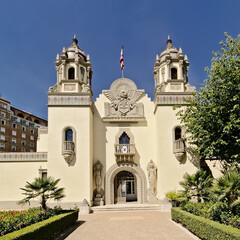 Colombian pavillion of the Ibero-American Exhibition of 1929 - Seville, Spain. Now the building houses the Consulate General of Colombia