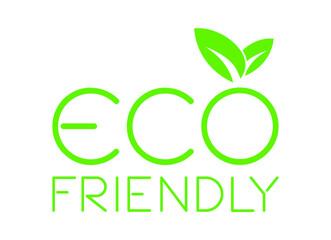 Healthy natural product label logo design. Vector illustration