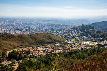 Fototapeta na wymiar Aerial view of Belo Horizonte
