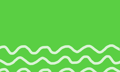 olive background with waves below