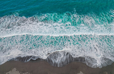 waves from above