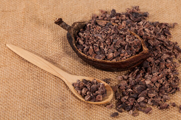 Theobroma cacao - Dried Crushed Cocoa Beans