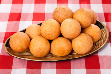 Buñuelo; Traditional Food Colombian - Deep Fried Cheese Bread