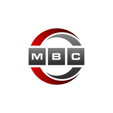 MBC Letter Initial Logo Design Template Vector Illustration