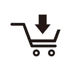 cart vector icon symbol illustration
