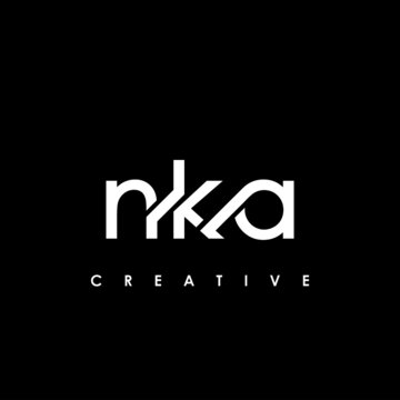 NKA Letter Initial Logo Design Template Vector Illustration