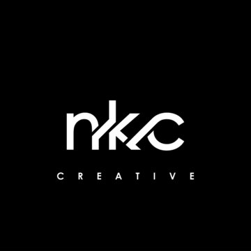NKC Letter Initial Logo Design Template Vector Illustration