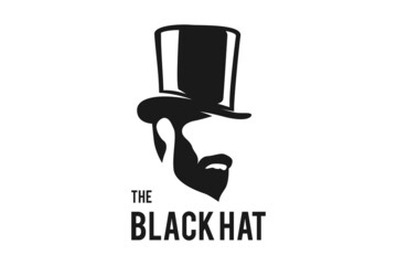 Vintage American Man with Hat illustration