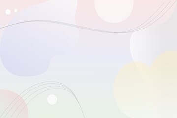 Flat design abstract background. Soft liquid shapes template with modern gradient background colors. Cool aesthetic background design. Suitable for social media post, mobile app, banner, web, ads.