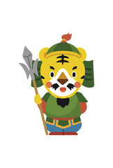 寅年　年賀状　ベクター