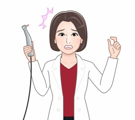 医療従事者の女性