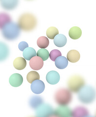 ボール　球体　複数