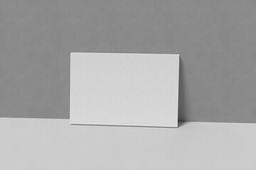 Blank Canvas Mockup on Wall
