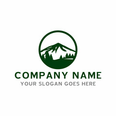 mountain logo , expedition logo vector