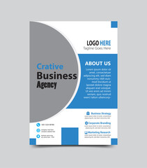 Modern and Creative business flyer template 