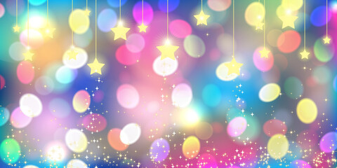 Shining star background