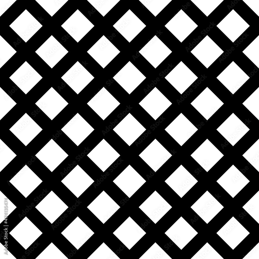 Poster the geometric pattern with intersecting thick lines. seamless vector background. simple lattice grap