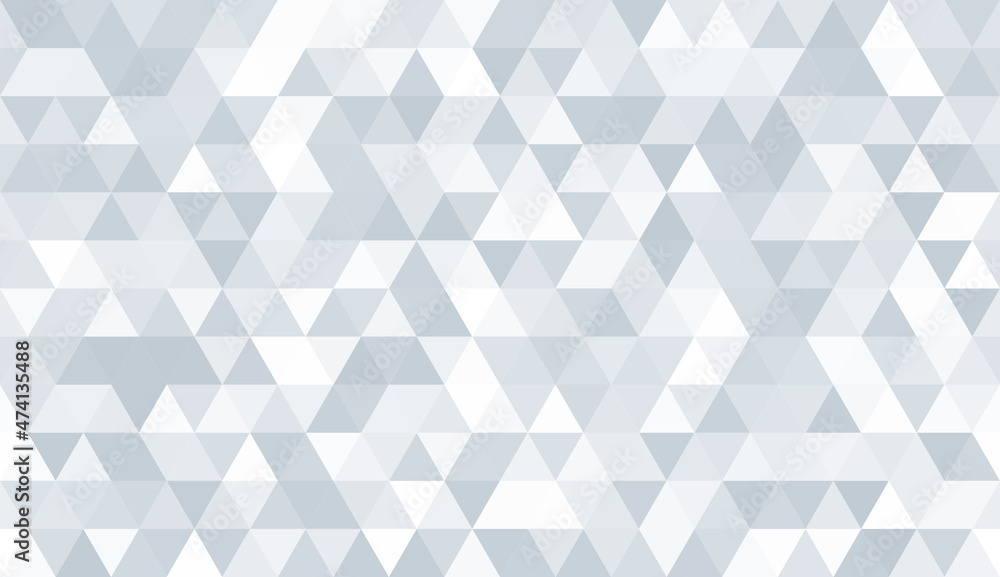 Poster abstract seamless pattern of geometric shapes. mosaic background of triangles. evenly spaced triangl
