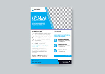 Corporate business flyer template, digital marketing agency flyer, business marketing flyer set, flyer business trendy corporate vector style, abstract business flyer, real state business flyer